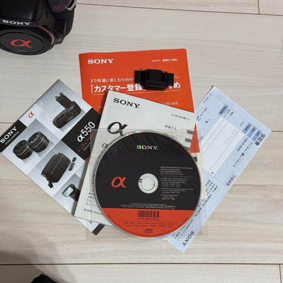 Unused SONY α550 Digital Single-Lens Reflex Camera - Picture 2 of 7